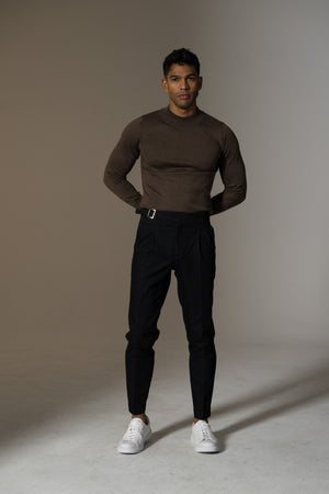 'Jesse' High Crew Knit