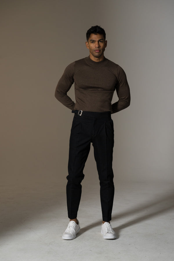 'Jesse' High Crew Knit