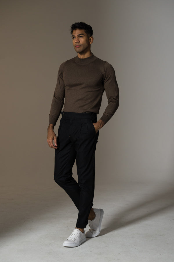 'Jesse' High Crew Knit