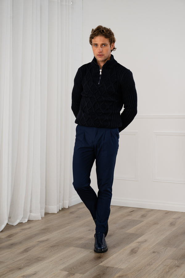 'Turin' Pleated Pant