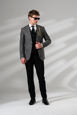 'Robyn' 3-Piece Split Suit