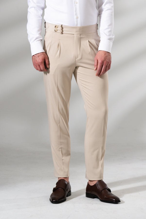 'Turin' Pleated Pant