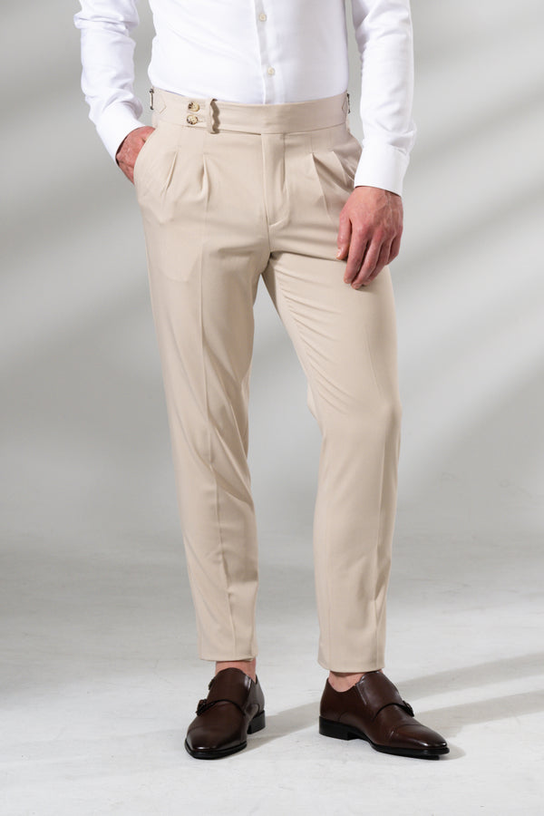 'Turin' Pleated Pant