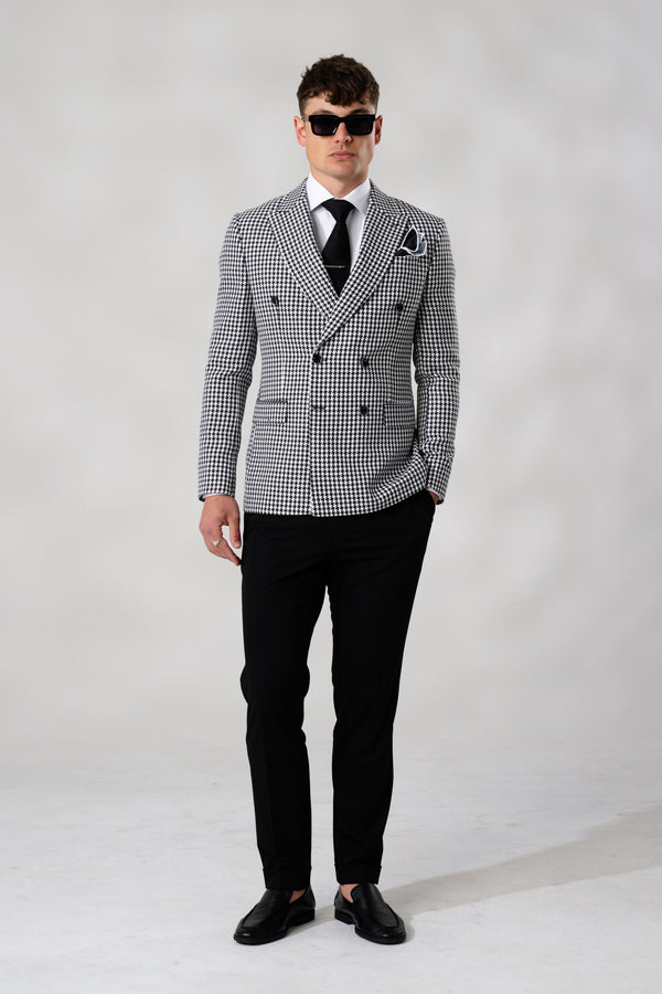 'Apex' Houndstooth Jacket