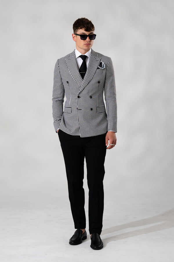 'Apex' Houndstooth Jacket
