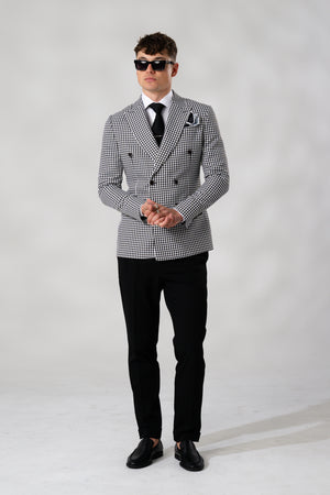 'Apex' Houndstooth Jacket