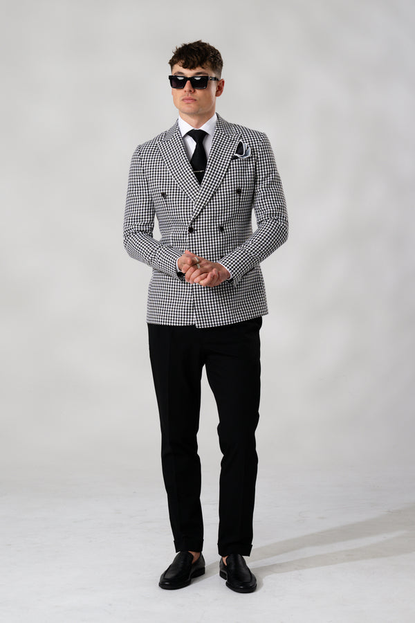 'Apex' Houndstooth Jacket