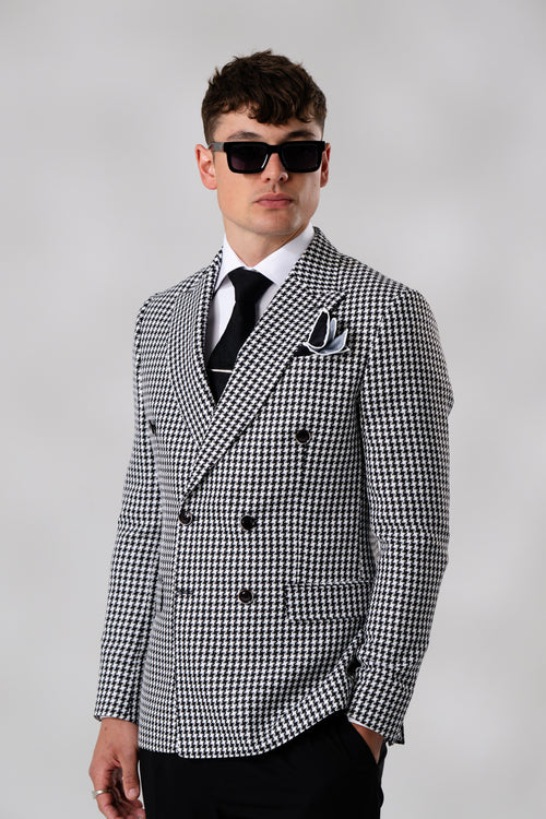 'Apex' Houndstooth Jacket
