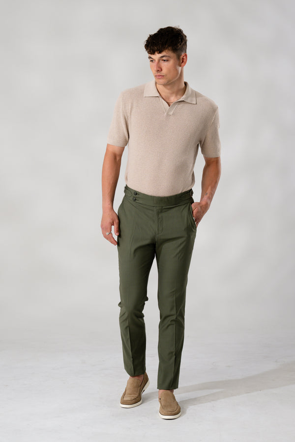 'Turin' Pleated Pant