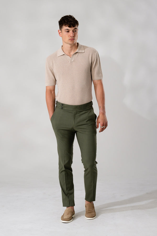 'Turin' Pleated Pant