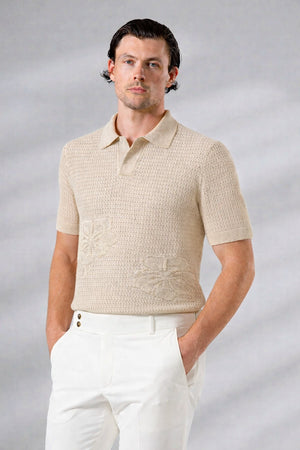 'Scarpo' Knit Polo