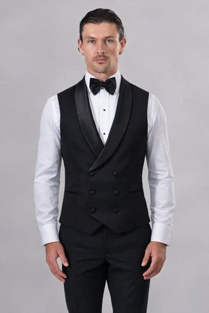 'Diamond' Tuxedo Vest