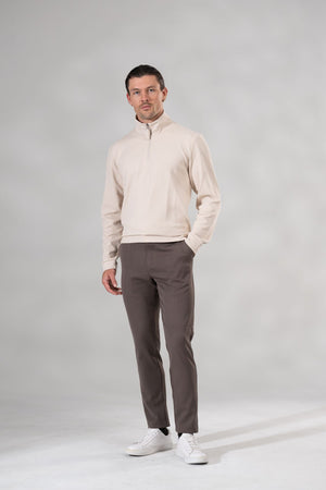 'Caesar' Zip Sweater