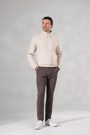 'Caesar' Zip Sweater