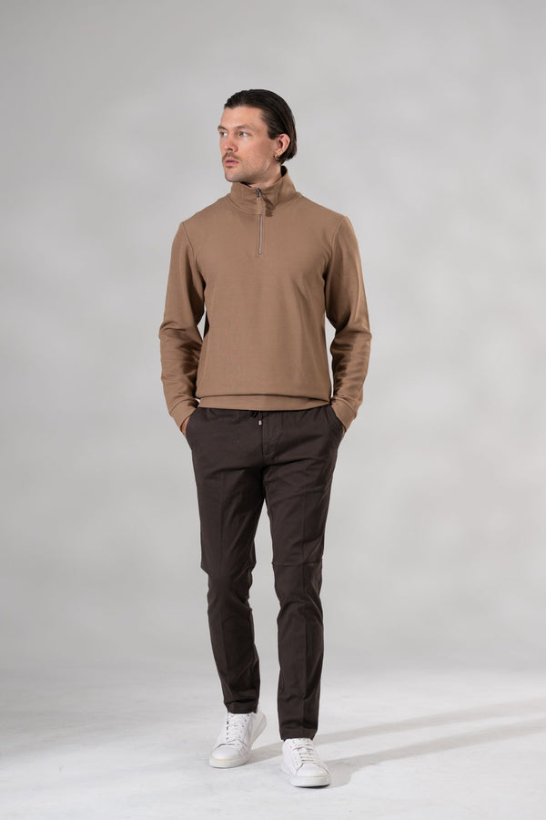 'Caesar' Zip Sweater