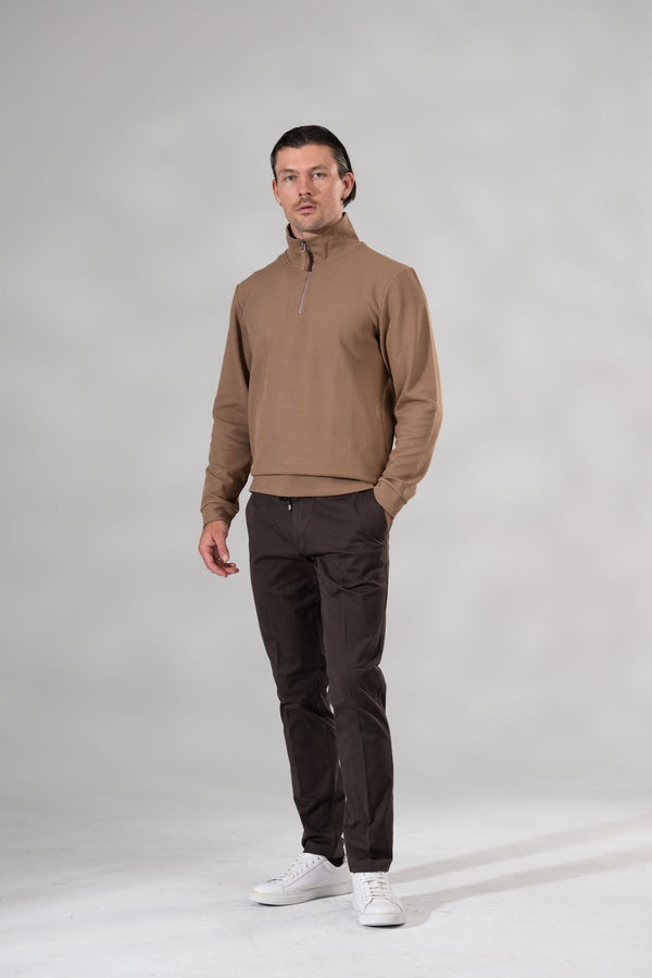 'Caesar' Zip Sweater