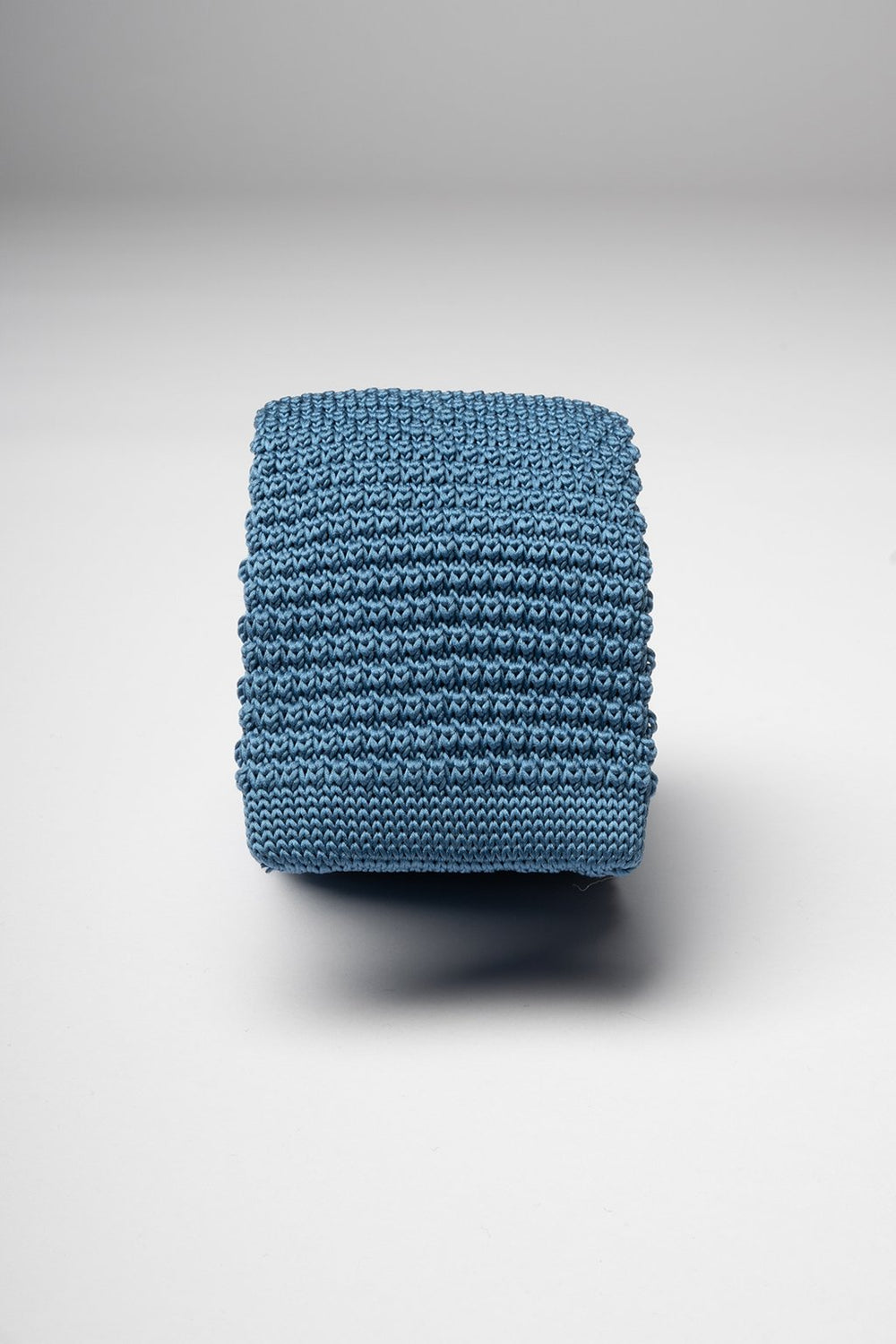 Dusty Blue Knitted Tie