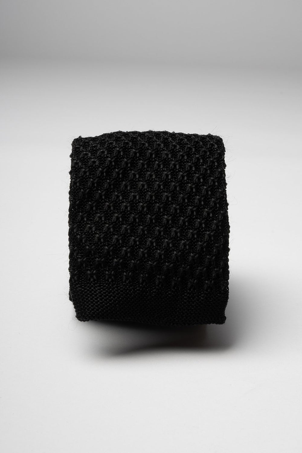 Black Knitted Tie