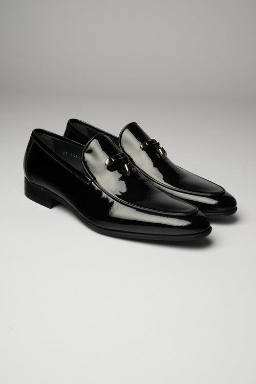 Black Patent Loafer
