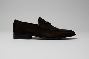 Brown Nubuck Loafer