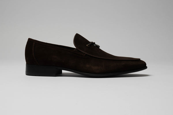 Brown Nubuck Loafer