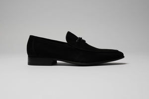 Black Nubuck Loafer