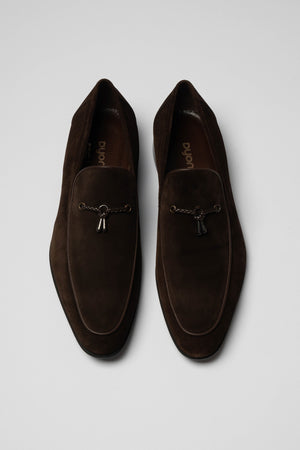 Brown Nubuck Loafer