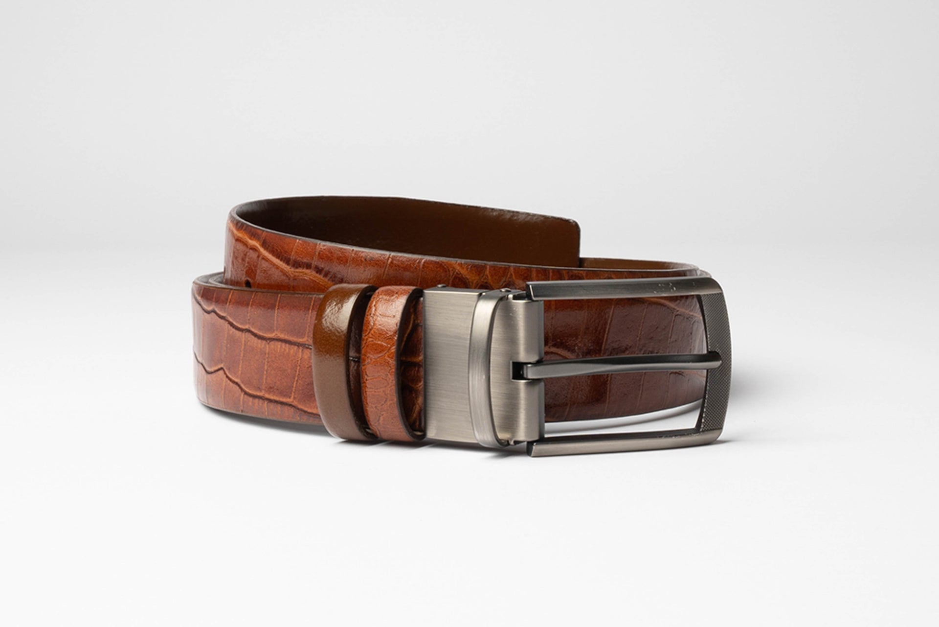 Leather Belt in Dark Brown – Turo