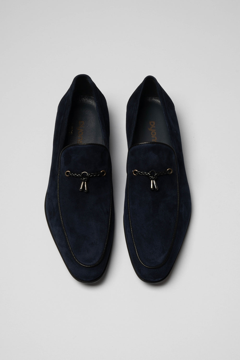 Navy Nubuck Loafer
