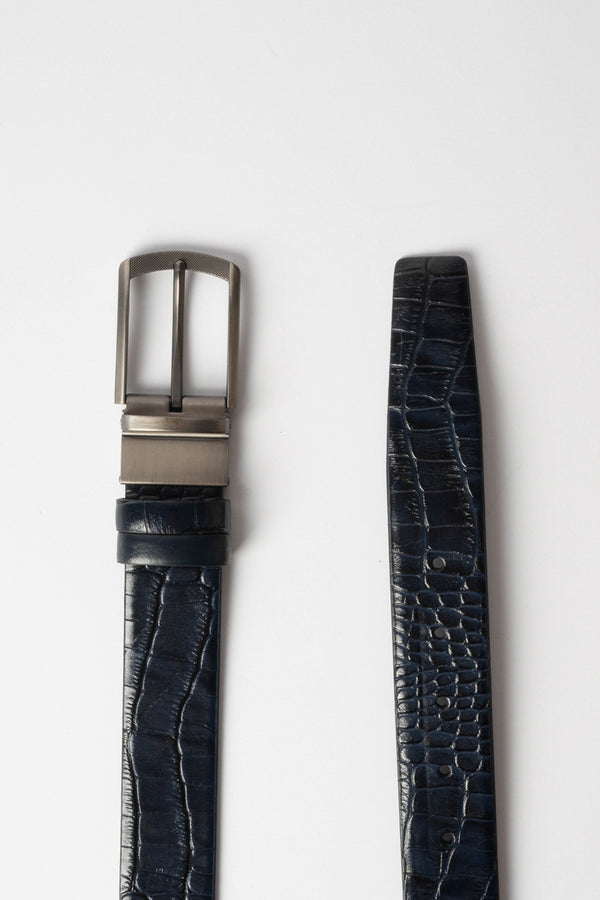 'Turo' Reversible Leather Belt