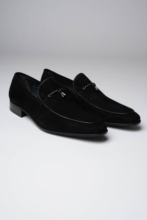 Black Nubuck Loafer
