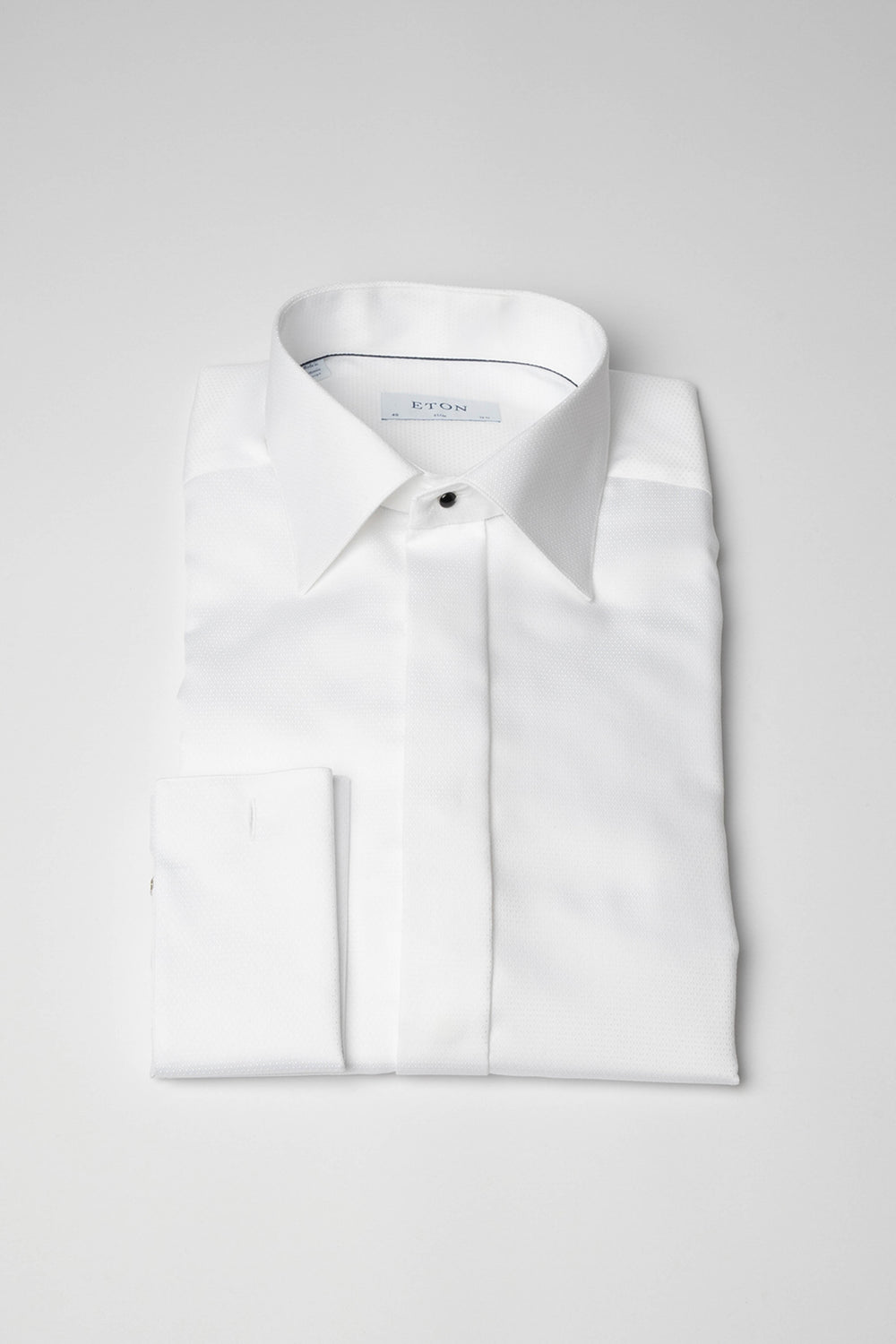 Eton Evening Fly-Front Shirt