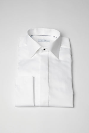 Eton Evening Fly-Front Shirt