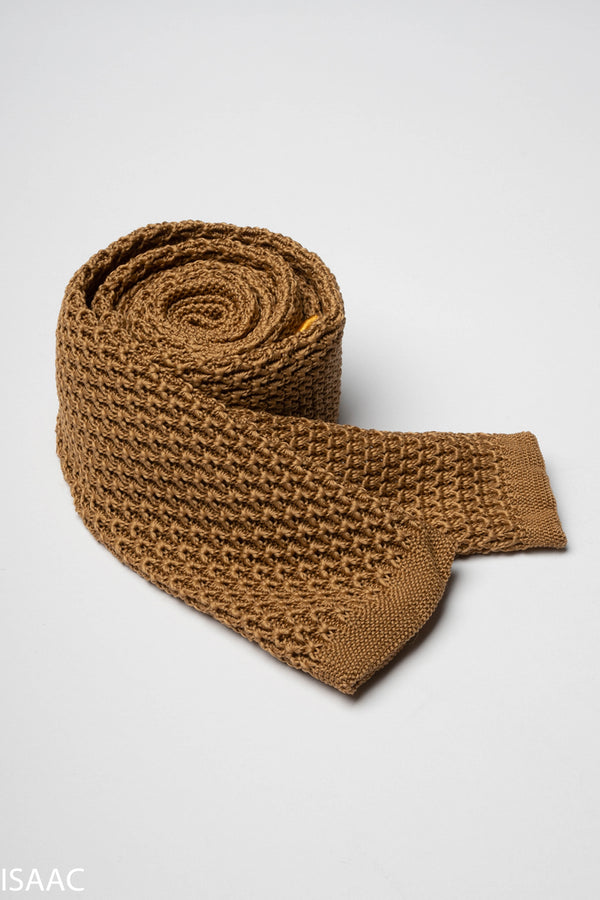 Chestnut Knitted Tie