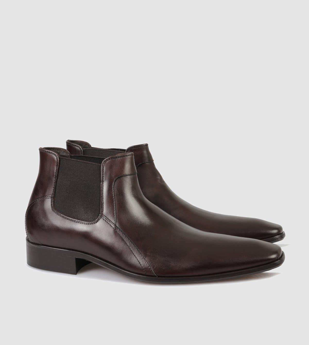 Romeo Brown Italian Leather Chelsea Boot | Dyonsu Footwear